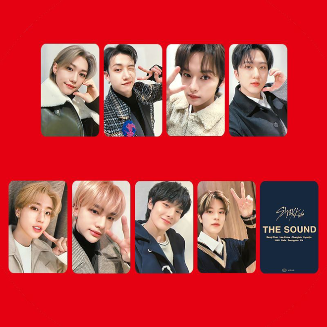 [PRE-ORDER] STRAY KIDS Japanese 'The Sound' Unofficial Photocards