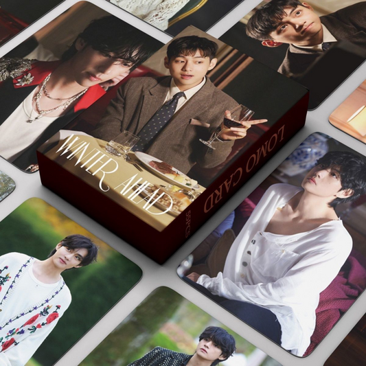 [PRE-ORDER] BTS TAEHYUNG Winter Ahead lomocards (55pcs)