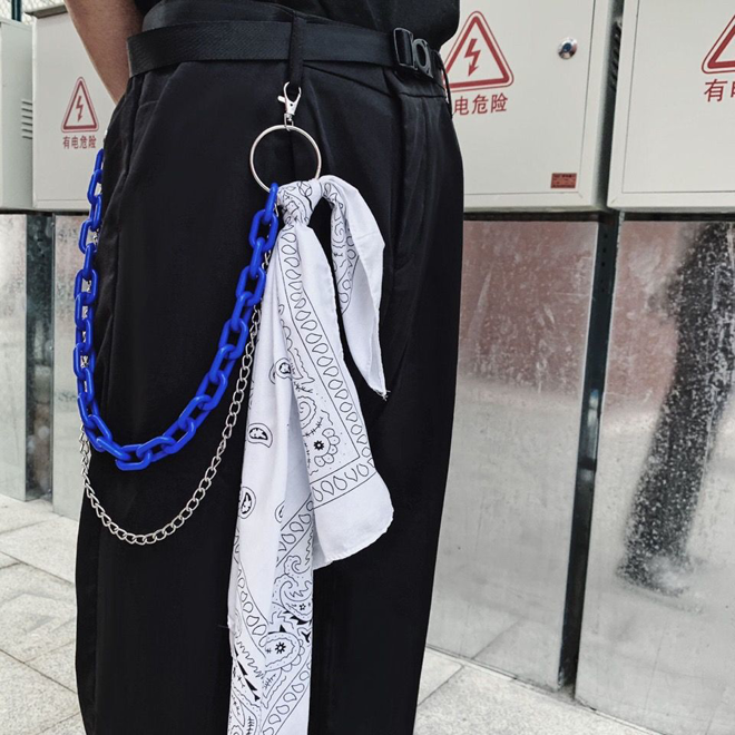 [PRE-ORDER] Stainless Steel Bandana Streetwear Chain