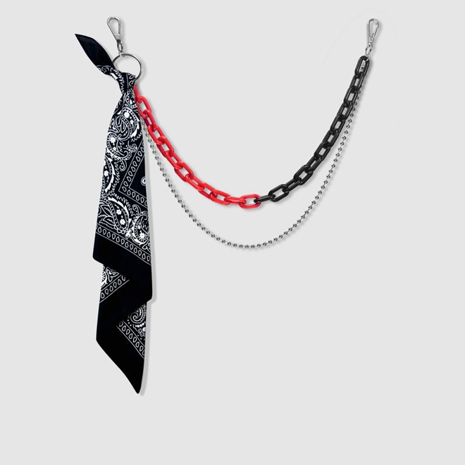 [PRE-ORDER] Stainless Steel Bandana Streetwear Chain