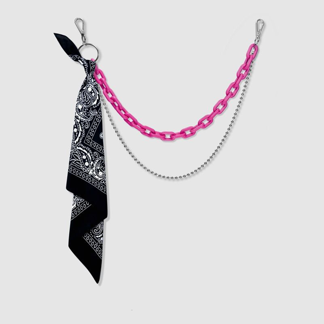 [PRE-ORDER] Stainless Steel Bandana Streetwear Chain