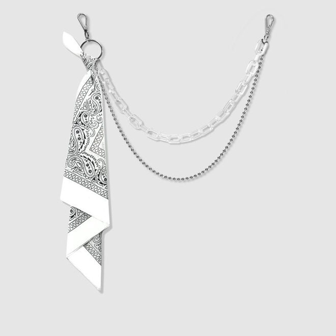 [PRE-ORDER] Stainless Steel Bandana Streetwear Chain