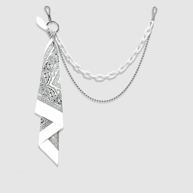 [PRE-ORDER] Stainless Steel Bandana Streetwear Chain
