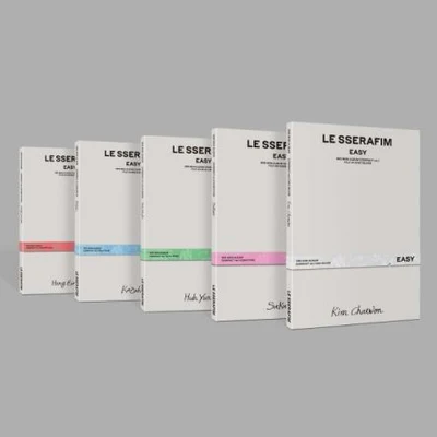 [PRE-ORDER] LE SSERAFIM - EASY (3RD MINI ALBUM) COMPACT VER. NO CD ❌