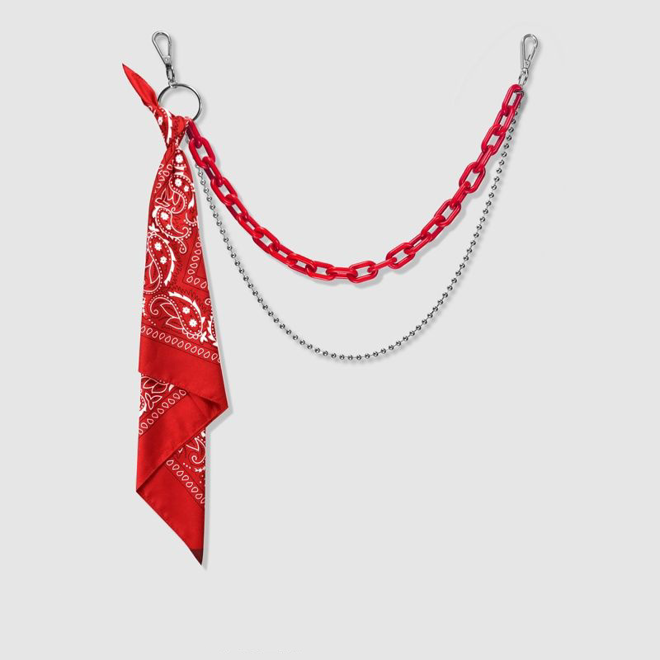 [PRE-ORDER] Stainless Steel Bandana Streetwear Chain