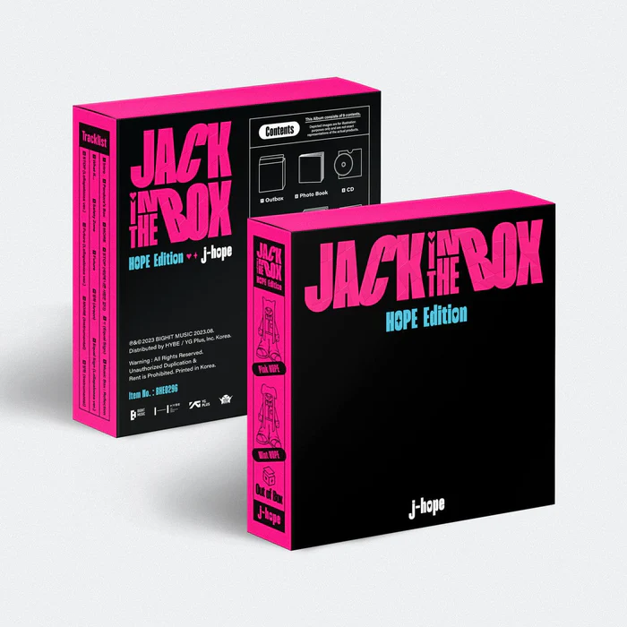 BTS J-hope - Jack In The Box (HOPE Edition) NO CD ❌