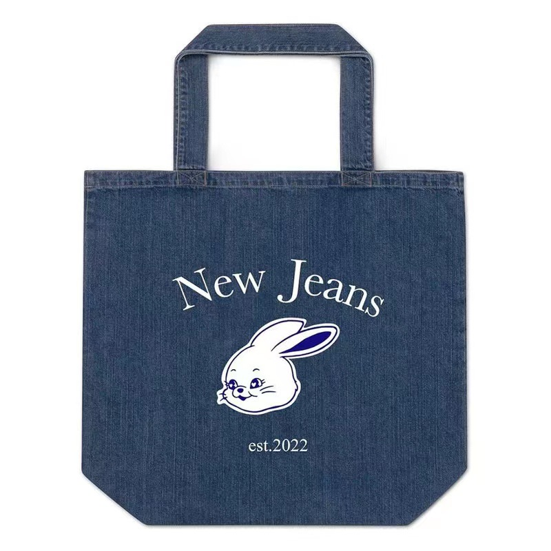 [PRE-ORDER] New Jeans Denim Tote Bag