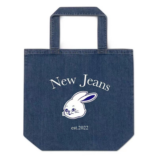 [PRE-ORDER] New Jeans Denim Tote Bag