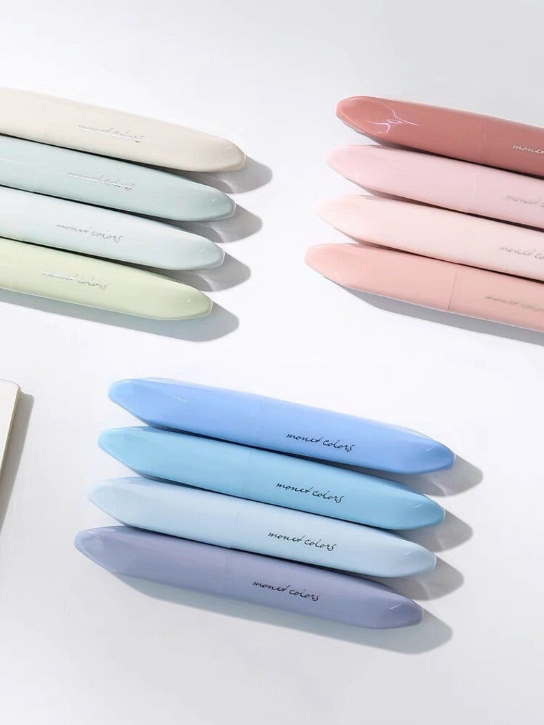 [PRE-ORDER] 4PCS Monet Colors Highlighter Marker Pens