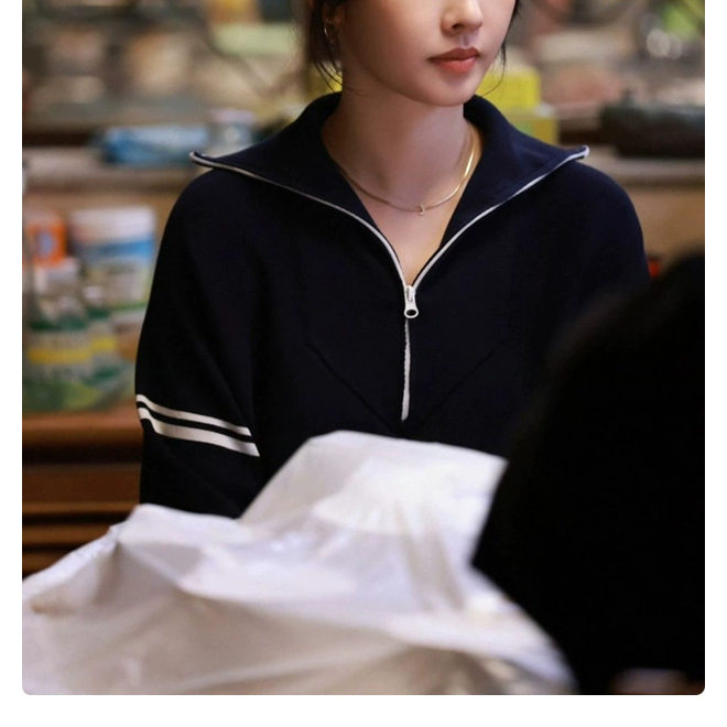 [PRE-ORDER] Soft Navy Sweatshirt