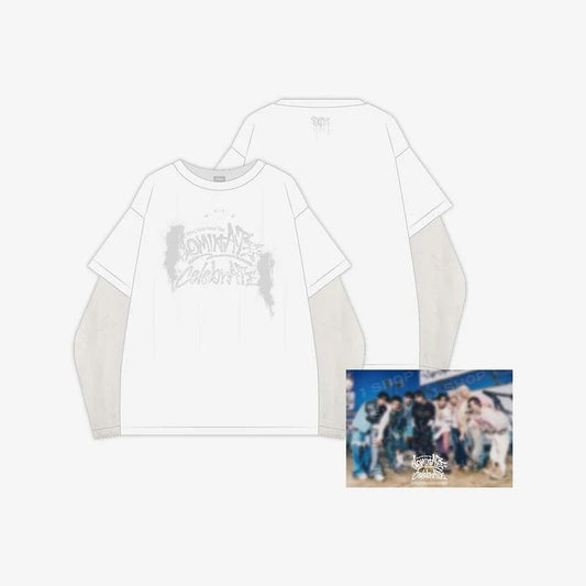 [PRE-ORDER] Stray Kids - [dominATE: celebrATE] LAYERED LONG SLEEVE Sweater