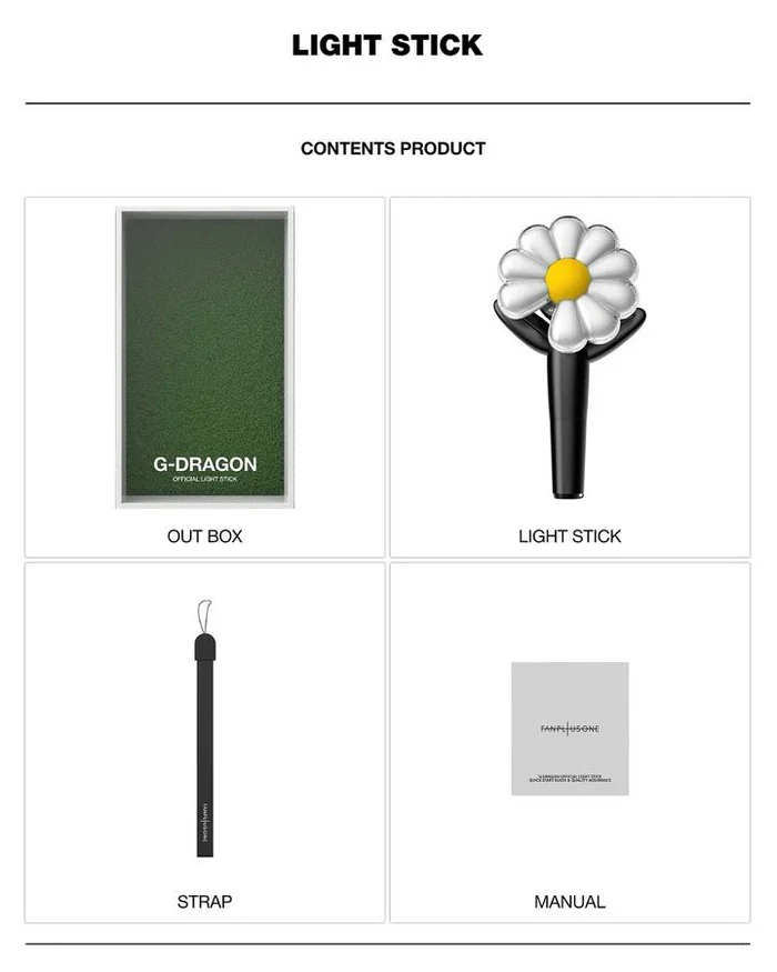 [PRE-ORDER] G-Dragon - OFFICIAL LIGHT STICK