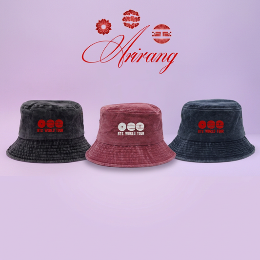 [Në Gjendje] BTS ARIRANG Bucket Hat | Embroidered Logo