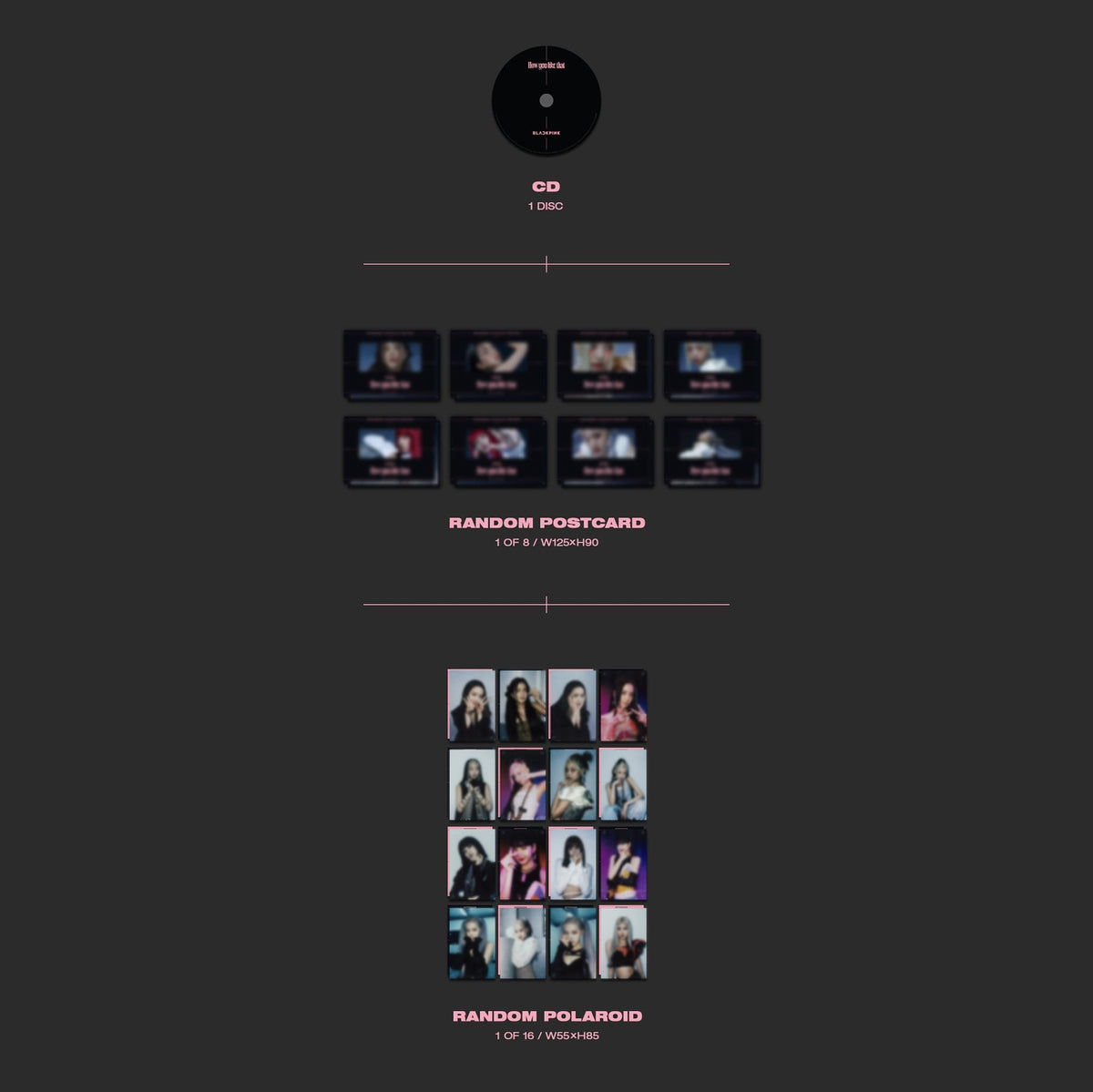 BLACKPINK How You Like That contents