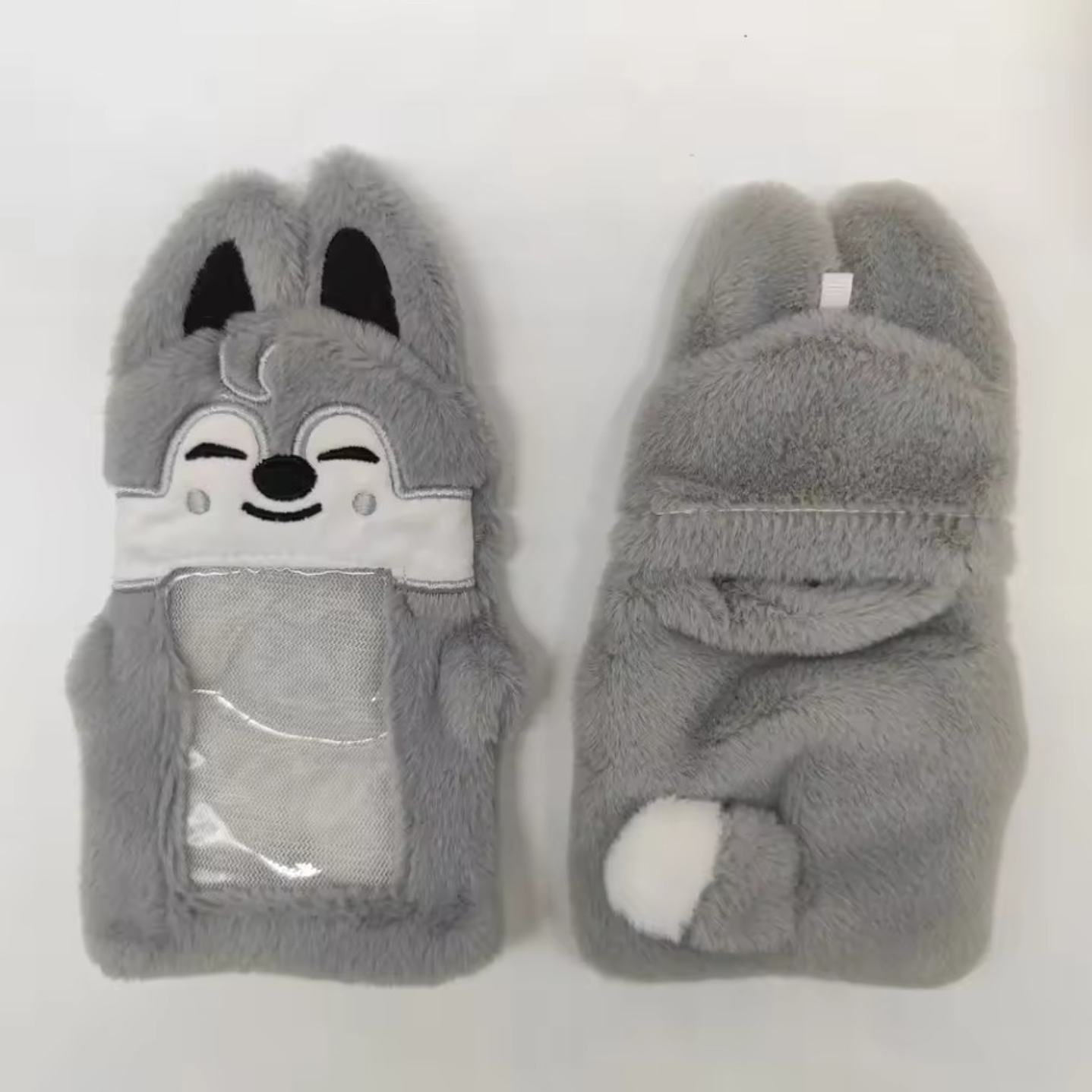 [Në Gjendje] STRAY KIDS Skzoo WOLFCHAN plushie card sleeve holder