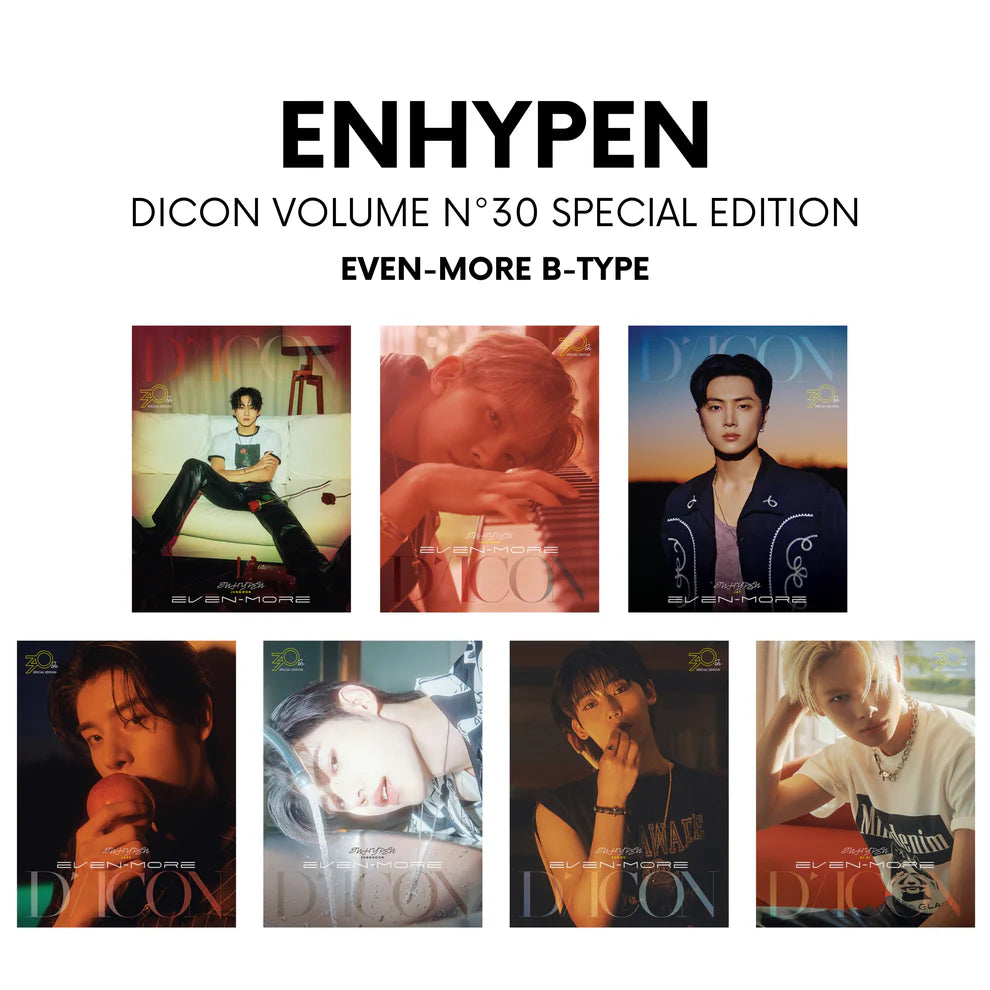 [PRE-ORDER] ENHYPEN DICON - [Volume Nº30 Special Edition GOLDEN AGE & EVEN-MORE]