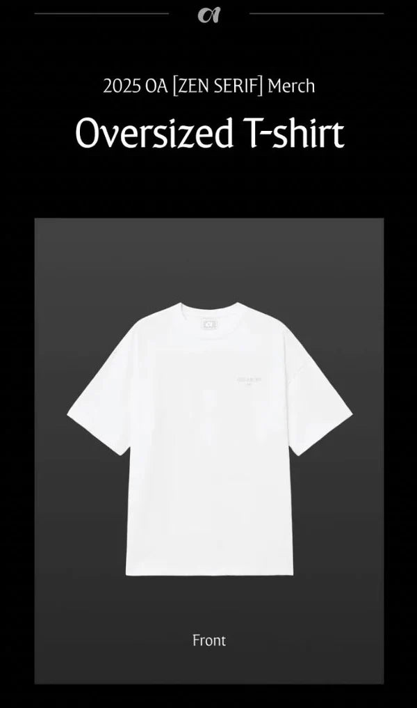 [PRE-ORDER] JENNIE (Blackpink) – 2025 ‘ZEN SERIF’ T-Shirt