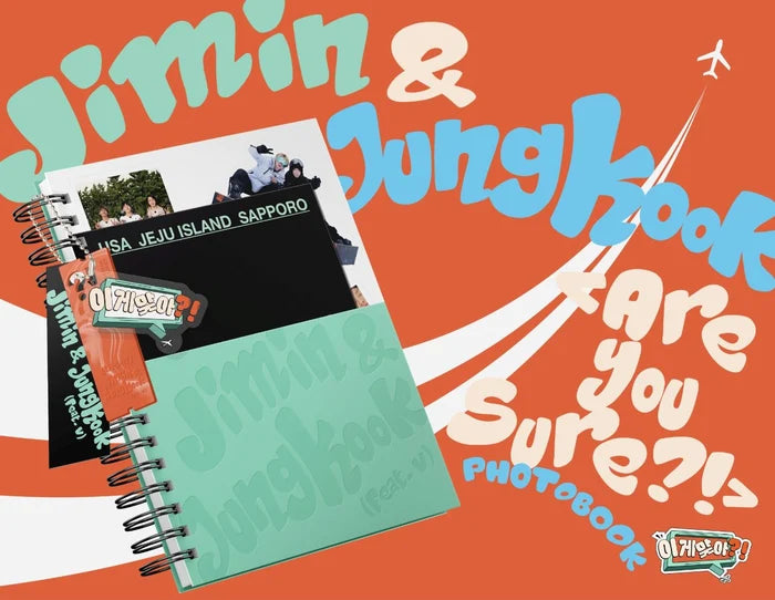 [PRE-ORDER] JIMIN x JUNG KOOK (BTS) - [Are You Sure?!] PHOTOBOOK - Season 1
