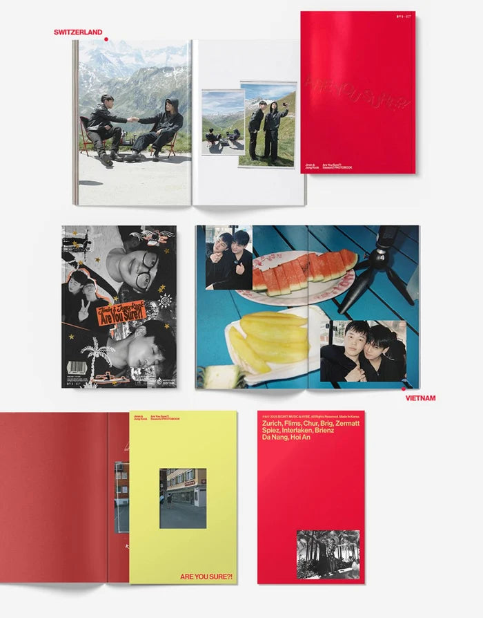 [PRE-ORDER] JIMIN x JUNG KOOK (BTS) - [Are You Sure?!] PHOTOBOOK - Season 2