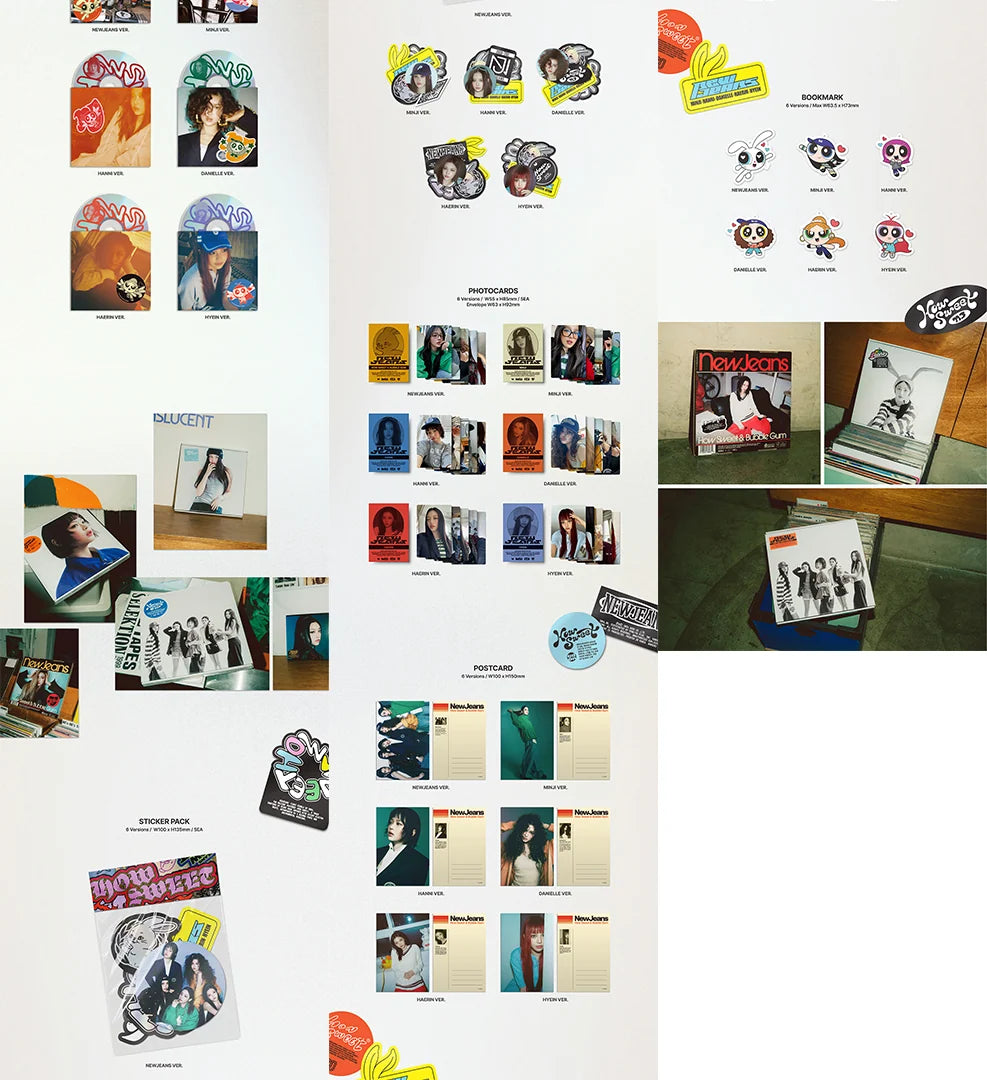[PRE-ORDER] NEWJEANS - [How Sweet] STANDARD RANDOM Version