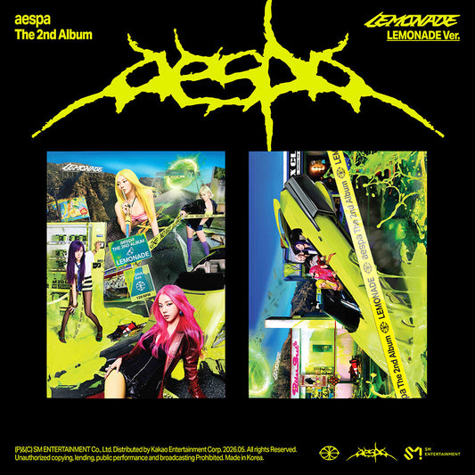 aespa LEMONADE Lemonade Version album cover