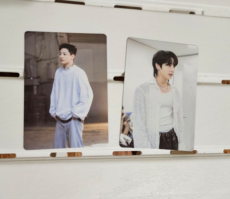 [Në Gjendje] BTS JUNGKOOK Official Photocards GOLDEN