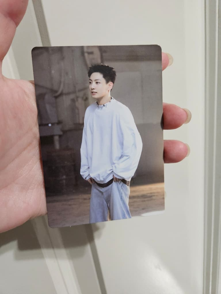 [Në Gjendje] BTS JUNGKOOK Official Photocards GOLDEN