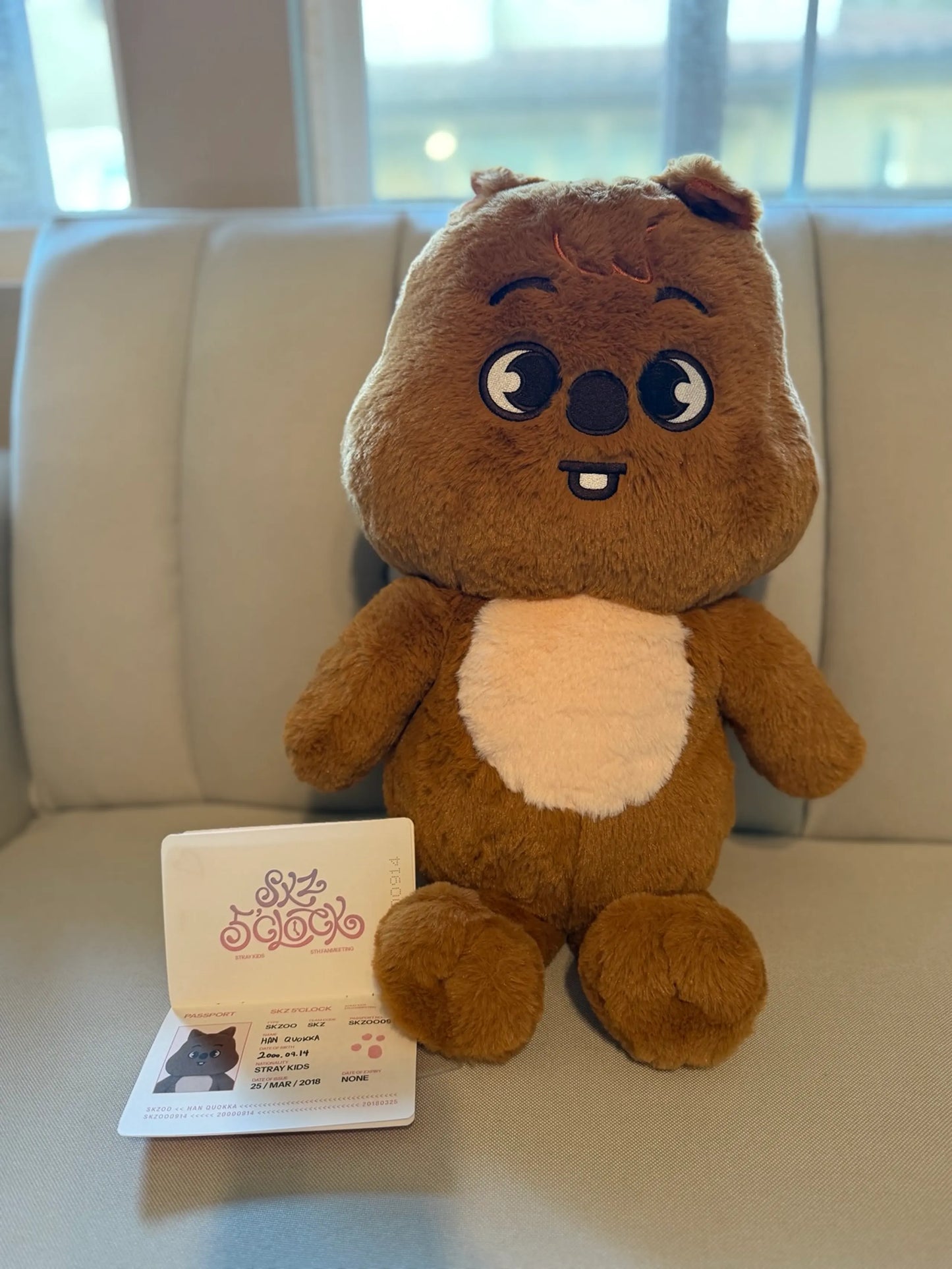 [Në Gjendje] STRAY KIDS HANQUOKKA Big Bear Plushie | 60cm Jumbo Size