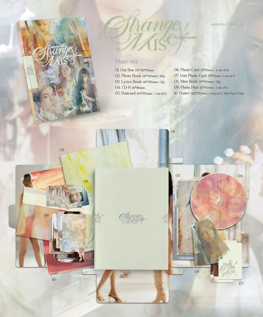 NMIXX Strange Muse packaging