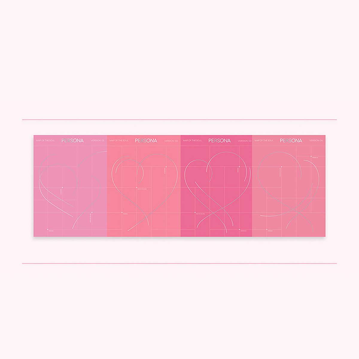 BTS Map of the Soul Persona album contents