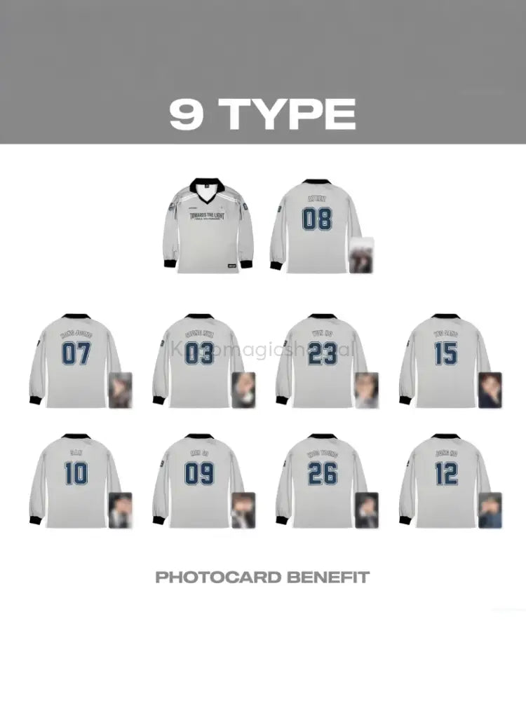 [PRE-ORDER] 2025 ATEEZ World Tour Concert Long Sleeve Jersey