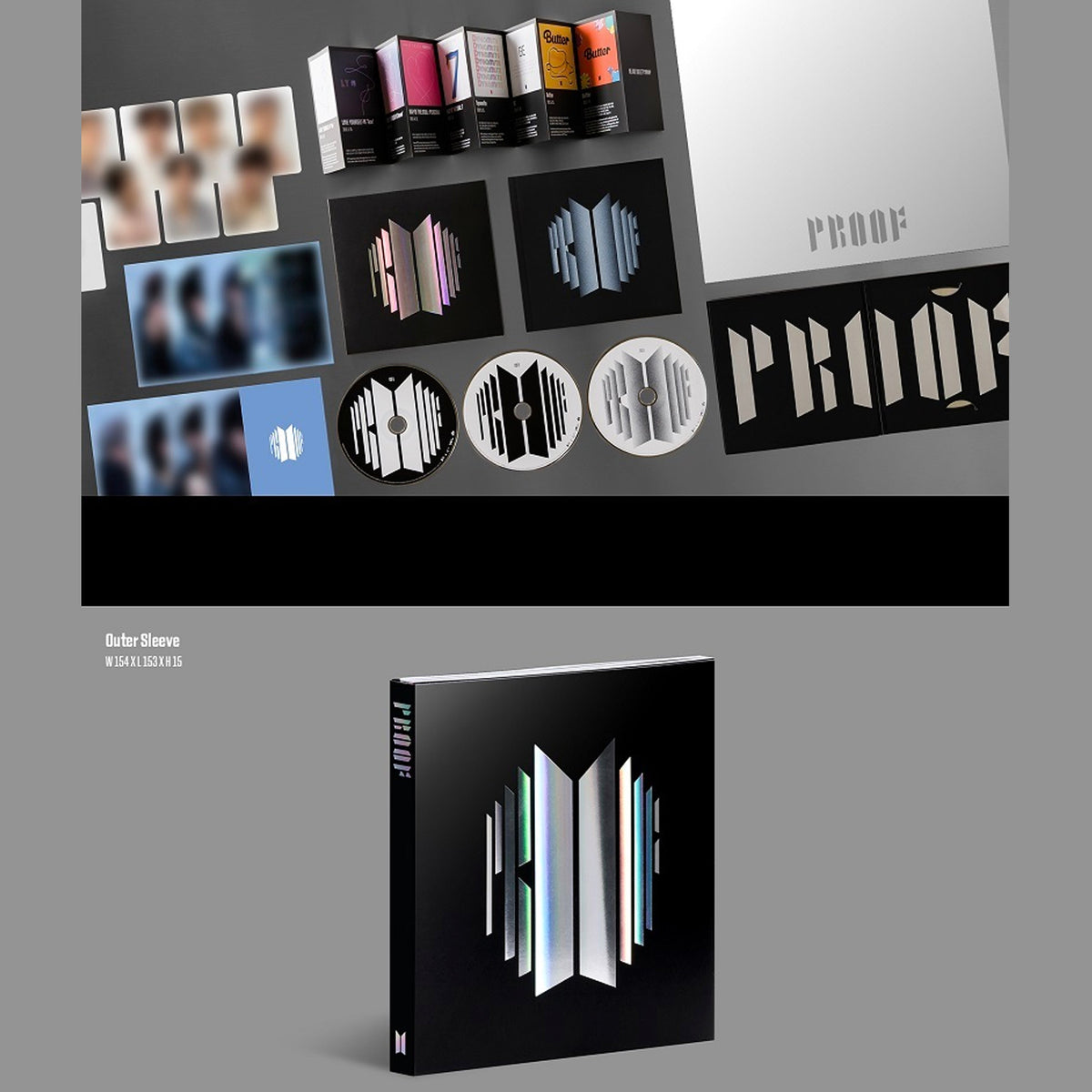 BTS Proof Compact Edition details