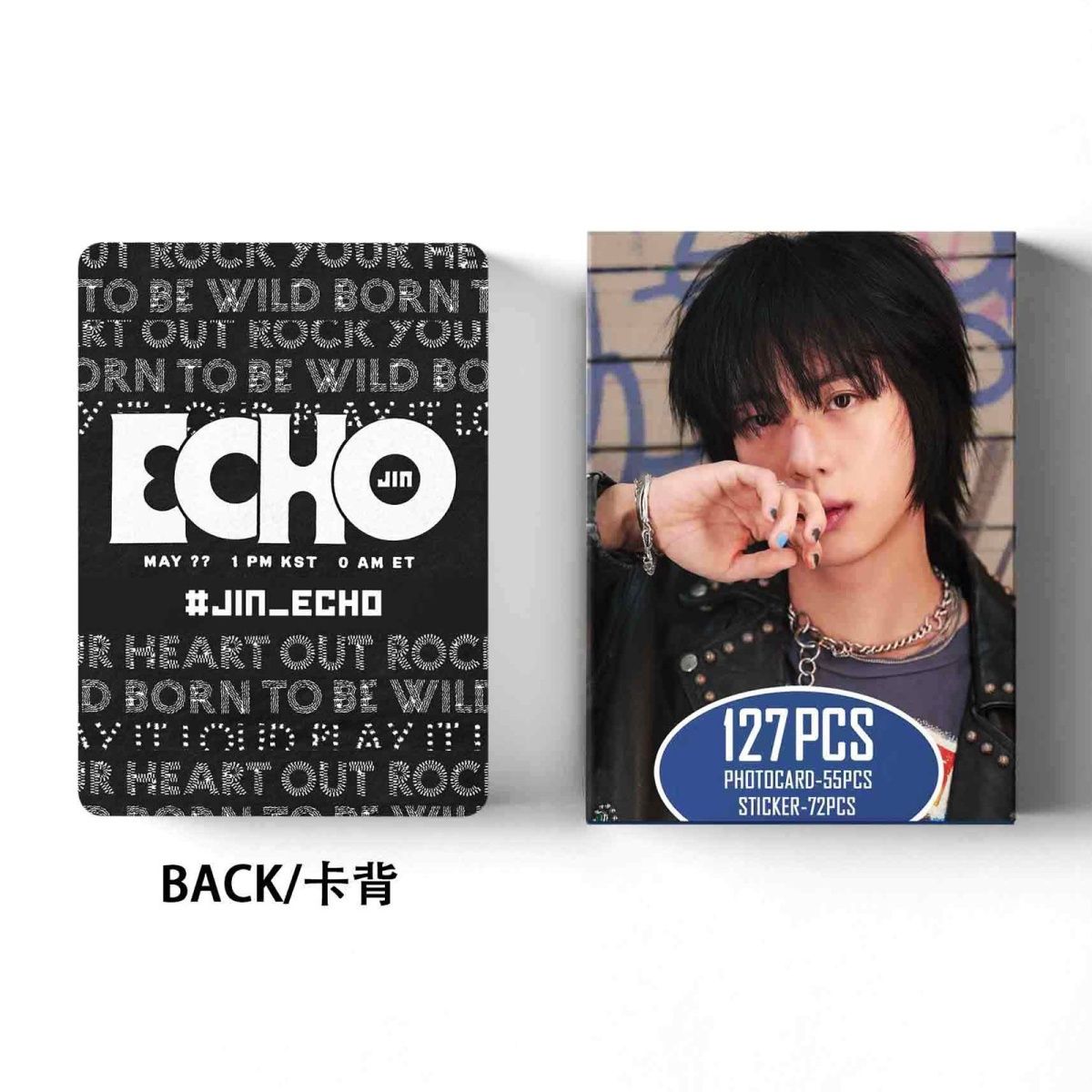 [PRE-ORDER] BTS JIN 'Echo' lomocards (127pcs)