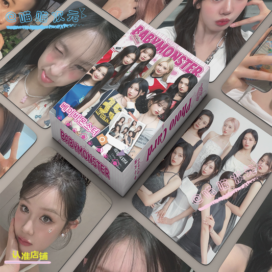 [Në Gjendje] BABYMONSTER lomocards (50pcs)