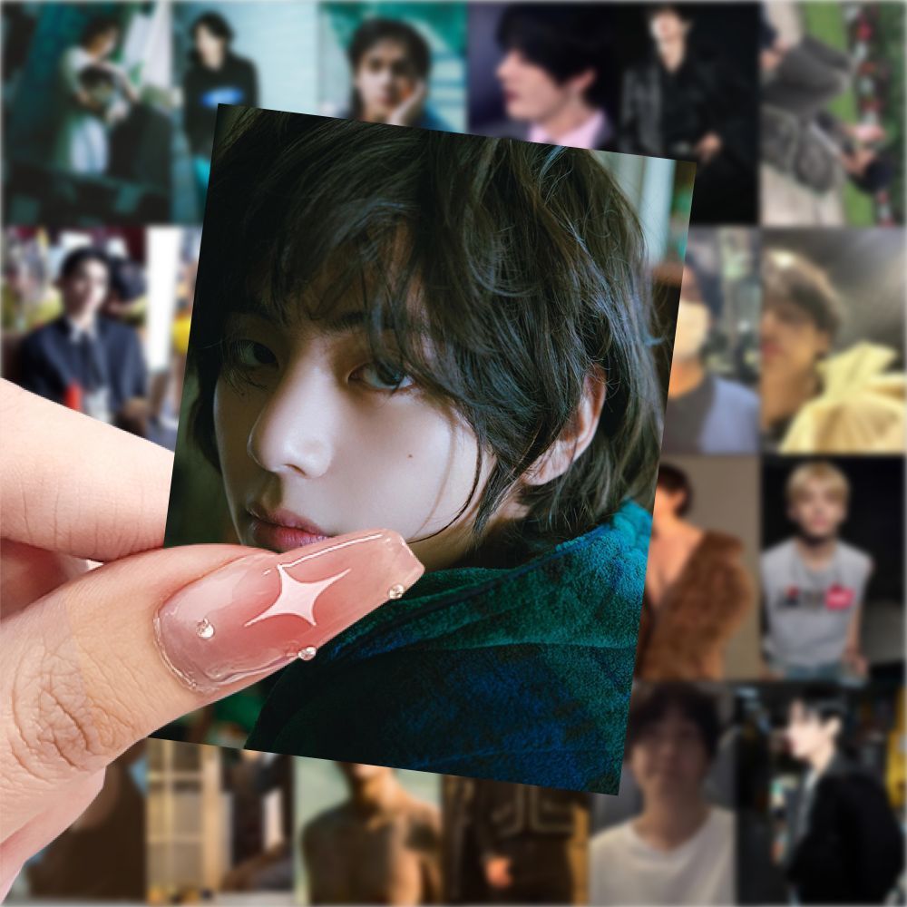 [Në Gjendje] BTS Taehyung waterproof stickers (63pcs)