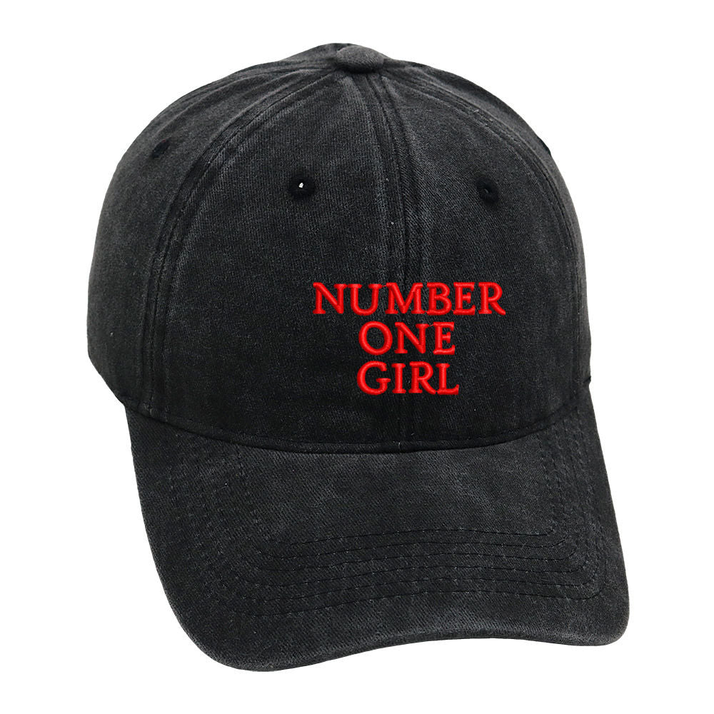 [PRE-ORDER] BLACKPINK ROSE Embroidered ‘Number One Girl’ Hat