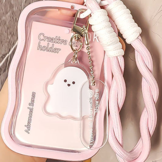[Në Gjendje] PINK Wavy Photocard Holder + String