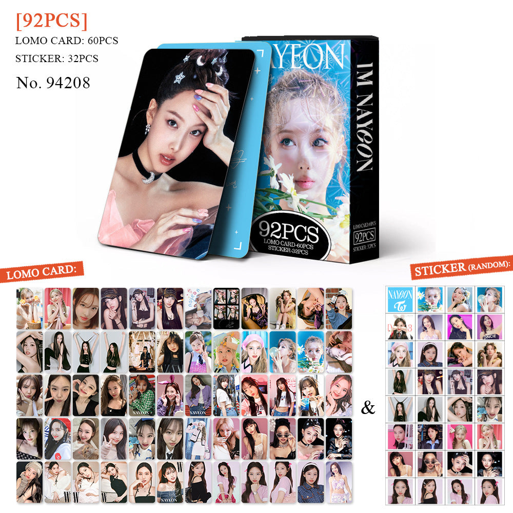 [BULK PRE-ORDER] Set of 5 ALL GIRL GROUPS Lomocard Packs (92pc)