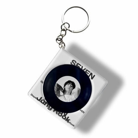 [PRE-ORDER] BTS Solo Album Rotating CD Acrylic Keychain Pendant