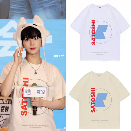 [PRE-ORDER] ENHYPEN Satoshi loose cotton top