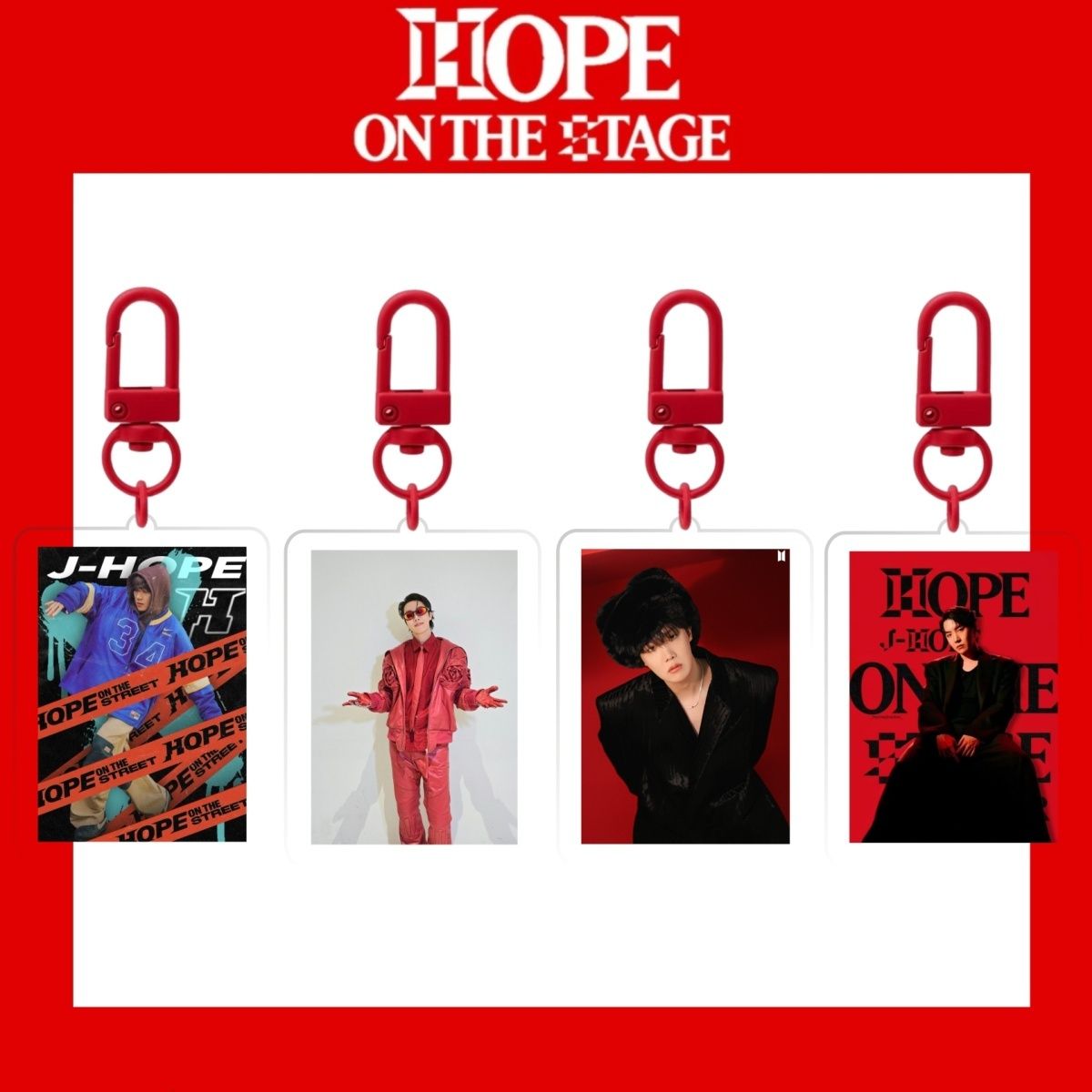 [PRE-ORDER] J-Hope Hope On The Stage Acrylic Keyring