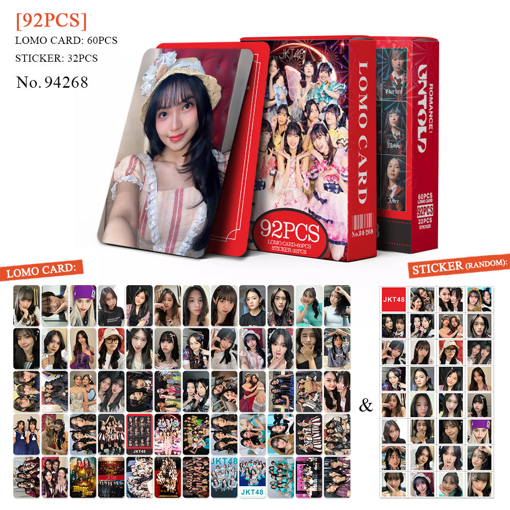 [BULK PRE-ORDER] Set of 5 ALL GIRL GROUPS Lomocard Packs (92pc)