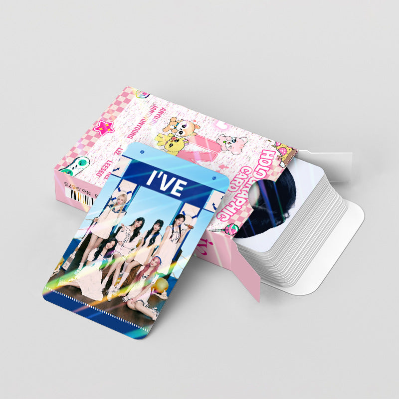 [PRE-ORDER] IVE holographic lomocards (124pcs)