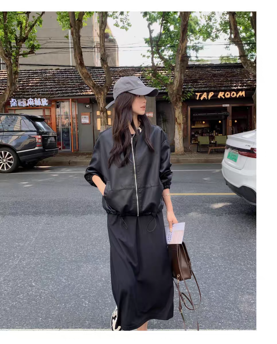 [PRE-ORDER] Korean High-End Workwear Suit Two-Piece (Jacket + Skirt)