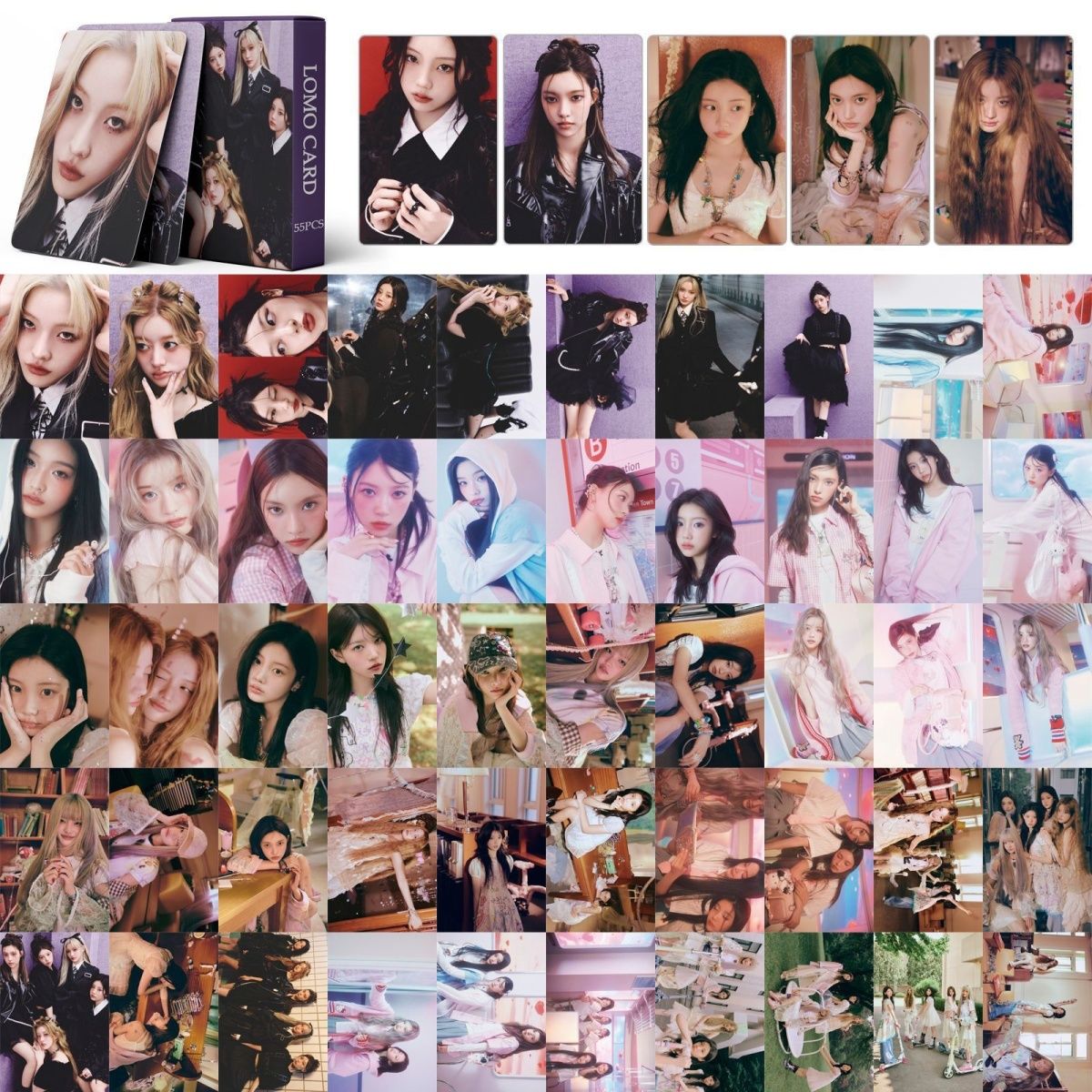 [PRE-ORDER] ILLIT 'I'LL LIKE YOU' lomocards (55pcs)