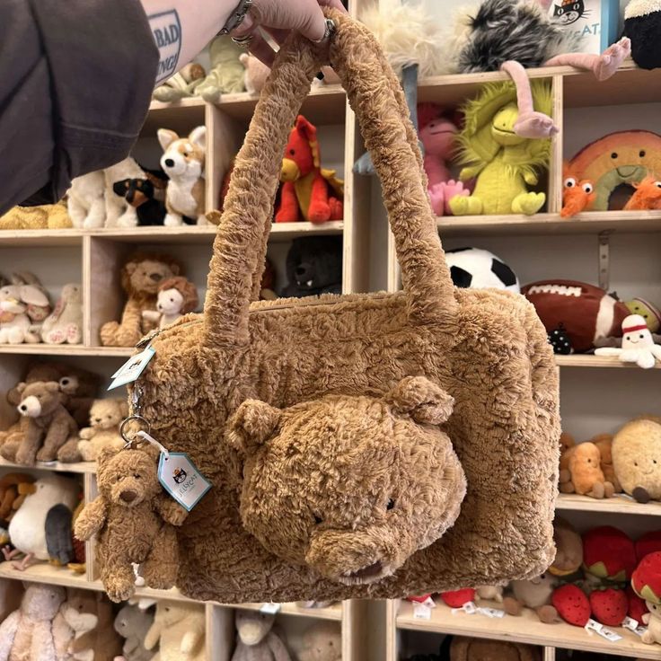 [PRE-ORDER] Taehyung's Same Style Plushy Bear Bag