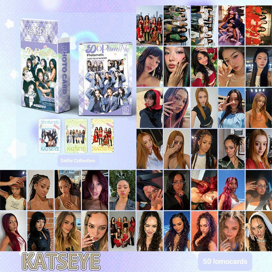 [Në Gjendje] KATSEYE 'Dopamine' lomocards (50pcs)