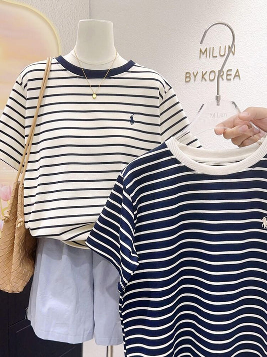 [PRE-ORDER] Classic Striped Jersey T-Shirt