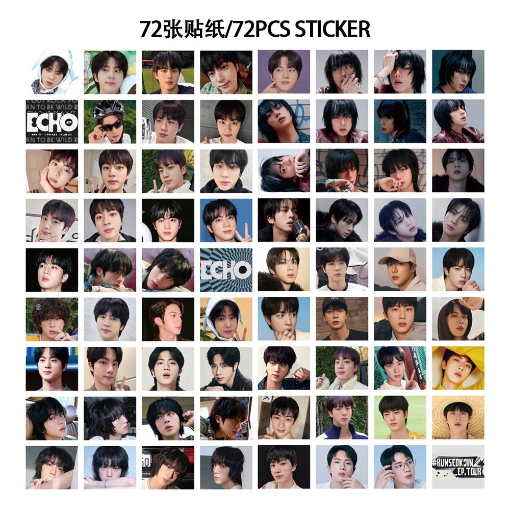 [PRE-ORDER] BTS JIN 'Echo' lomocards (127pcs)
