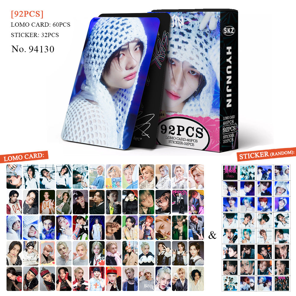 [BULK PRE-ORDER] Set of 5 From ALL BOY GROUPS Lomocard Packs (92pc)